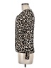 George Animal Print Brown Cardigan Size M - photo 5