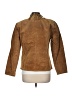 Chico's 100% Leather Brown Leather Jacket Size Med (1) - photo 2