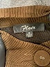 Flair 100% Polyester Brown Long Sleeve Blouse Size M - photo 7