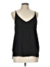 Shinestar 100% Polyester Black Sleeveless Blouse Size L - photo 1