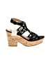 American Eagle Shoes Black Wedges Size 8 1/2 - photo 1