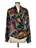 Nicola 100% Polyester Paisley Teal Long Sleeve Blouse Size 8 - photo 1