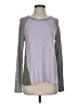 Saturday Sunday Color Block Gray Pullover Sweater Size XS - photo 1