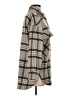Zara Plaid Gray Coat Size S - photo 4