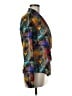 Nicola 100% Polyester Paisley Teal Long Sleeve Blouse Size 8 - photo 4