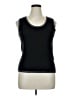 George Black Sleeveless Top Size 16W - photo 1