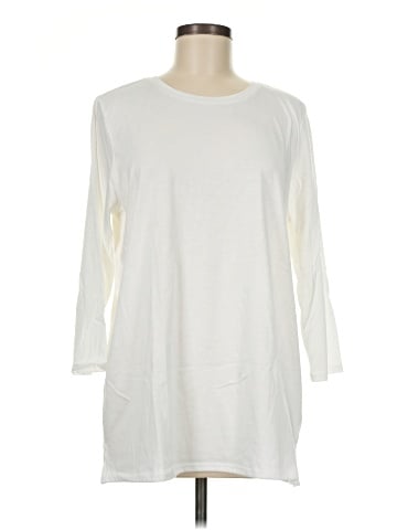 Lands' End 3/4 Sleeve T-Shirt (view 1)