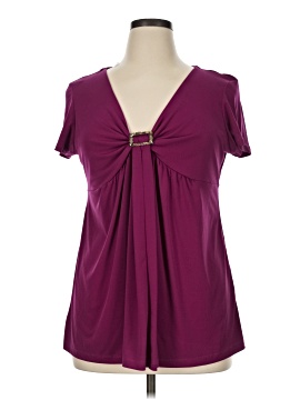 Daisy Fuentes Short Sleeve Blouse
