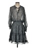 Lovestitch 100% Polyester Gray Casual Dress Size S - photo 1
