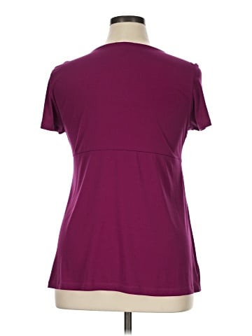 Daisy Fuentes Short Sleeve Blouse (view 2)