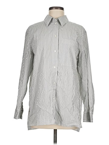 Lafayette 148 New York Long Sleeve Button-Down Shirt (view 1)