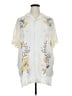 Peanuts Ivory Short Sleeve Blouse Size XL - photo 1