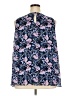 Vince Camuto 100% Polyester Floral Multi Color Blue Sleeveless Blouse Size 2X - photo 2