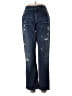 CAbi 100% Cotton Stars Blue Jeans Size 6 - photo 1