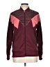 Puma 100% Polyester Graphic Burgundy Track Jacket Size L - photo 1