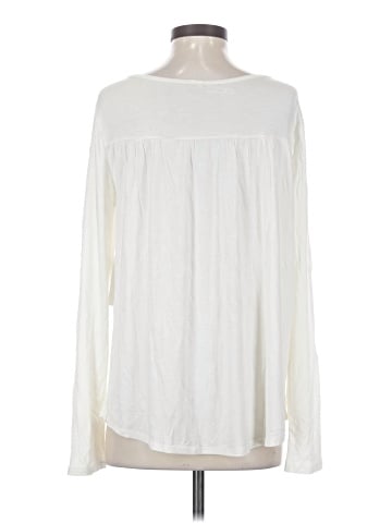 Color Thread Long Sleeve Blouse (view 2)