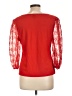 Madison Red 3/4 Sleeve Top Size L - photo 2