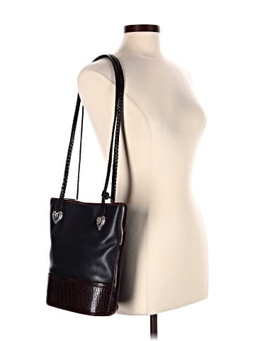 Brighton Leather Shoulder Bag (view 2)