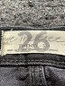 We the Free 100% Cotton Hearts Black Jeans Size 26 waist - photo 7