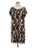 MICHAEL Michael Kors Print Brown Casual Dress Size 1X - photo 1