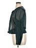 Gap Outlet Teal Long Sleeve Blouse Size XL - photo 5