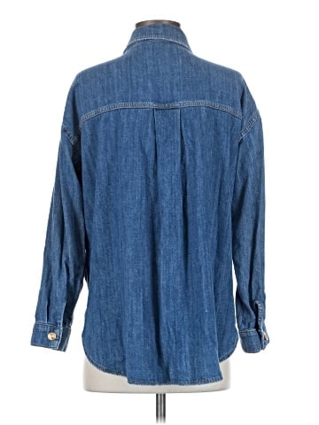 Zara Long Sleeve Button-Down Shirt (view 2)