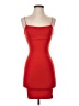 Zara Solid Red Cocktail Dress Size S - photo 1