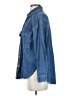 Zara Blue Long Sleeve Button-Down Shirt Size XS - photo 5
