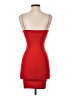 Zara Solid Red Cocktail Dress Size S - photo 2