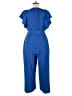 Calvin Klein Solid Blue Jumpsuit Size 16 - photo 2