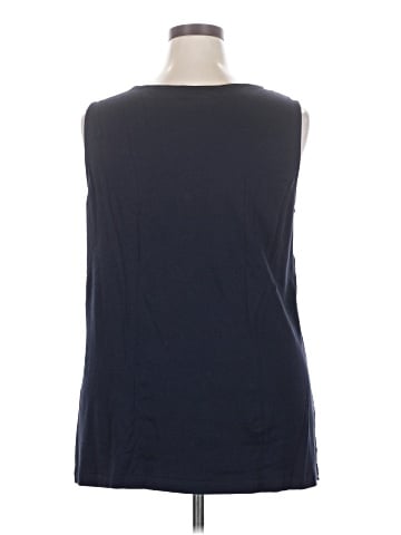 Joan Vass Sleeveless T-Shirt (view 2)