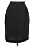 Talbots 100% Silk Solid Black Silk Skirt Size 10 Petite - photo 1