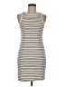 Echo Stripes Ivory Casual Dress Size M - photo 1