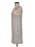 Echo Stripes Ivory Casual Dress Size M - photo 5