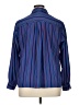Jack Mulqueen Stripes Blue Long Sleeve Blouse Size 14 - photo 2