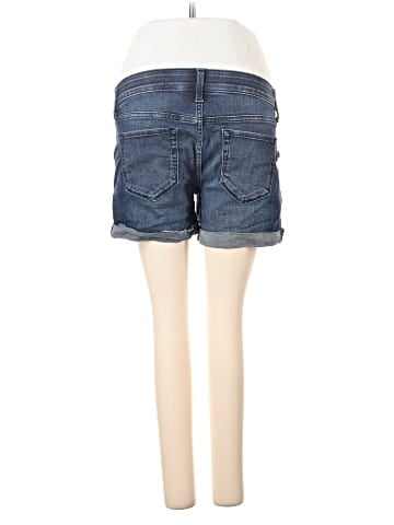 Isabel Maternity Denim Shorts (view 2)
