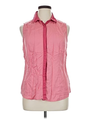 The Limited Sleeveless Button-Down Shirt (view 1)