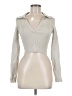 Babaton Ivory Long Sleeve Blouse Size M - photo 1