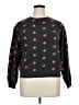 Mighty Fine Polka Dots Black Pullover Sweater Size XL - photo 1