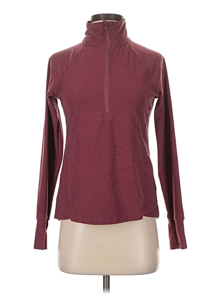 Pre-owned Apana Turtleneck Sweater In Burgundy