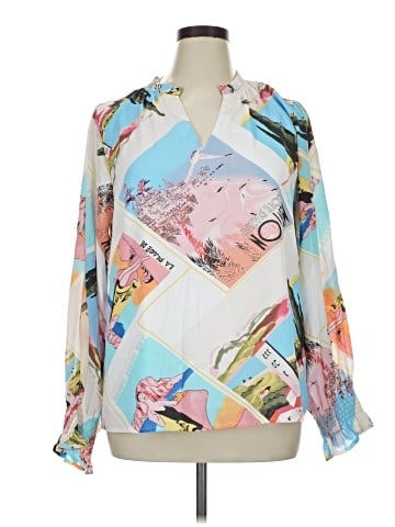 Fashion Long Sleeve Blouse (view 1)