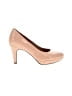 Clarks Tan Heels Size 8 - photo 1