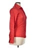 Elite 100% Nylon Polka Dots Red Long Sleeve Blouse Size 14 - photo 4