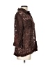 White Stag Brown 3/4 Sleeve Blouse Size 12 - photo 4