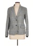 S.Oliver 100% Polyester Plaid Gray Blazer Size 10 - photo 1