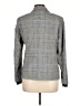S.Oliver 100% Polyester Plaid Gray Blazer Size 10 - photo 2