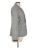 S.Oliver 100% Polyester Plaid Gray Blazer Size 10 - photo 4