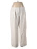 Chico's 100% Tencel Solid Ivory Casual Pants Size Med (1) - photo 1