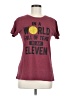 Instant Message Burgundy Short Sleeve T-Shirt Size M - photo 1