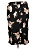 Torrid Floral Black Casual Skirt Size 1X Plus (1) - photo 2